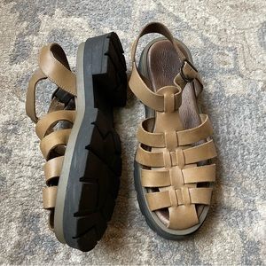 Free People Delaney Fisherman Sandals